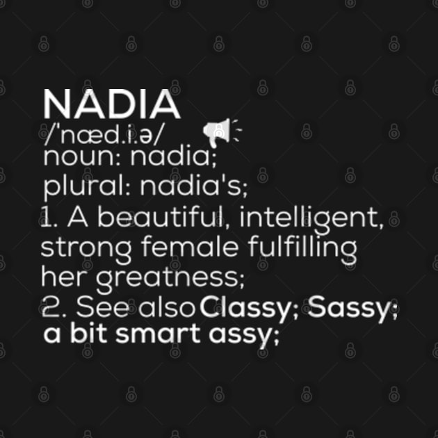 Nadia Name Nadia Definition Nadia Female Name Nadia Meaning by TeeLogic