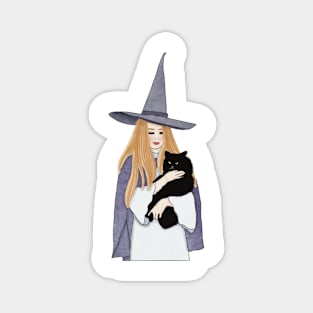 Halloween witch Magnet