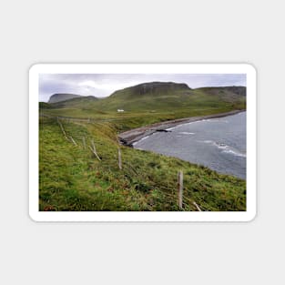 A coastal bay north of Kilmuir, Isle of Skye Magnet