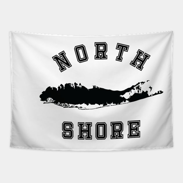 North Shore Block (Light Colors) Tapestry by Proud Town Tees