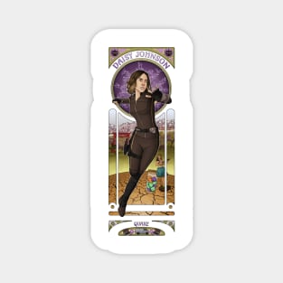 Art Nouveau - Daisy Johnson Magnet