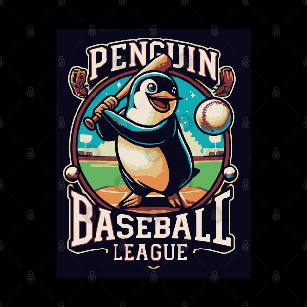 Penguin Baseball Tribute - Penguin Baseball League by TributeDesigns