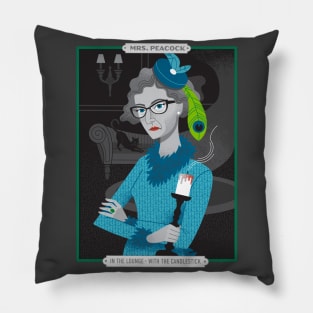 Mrs. Peacock Pillow