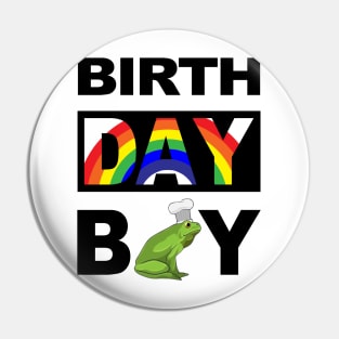 Birth Day Boy Pin