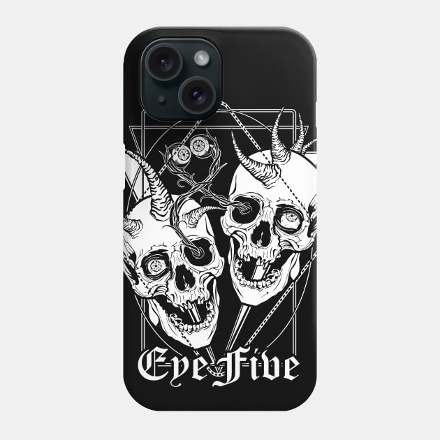 Eye Five Phone Case by Von Kowen