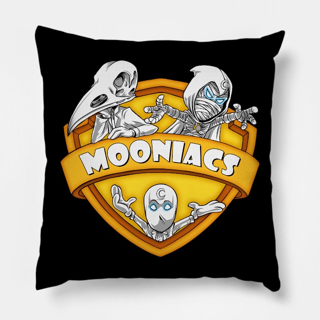 Mooniacs Pillow by joerock