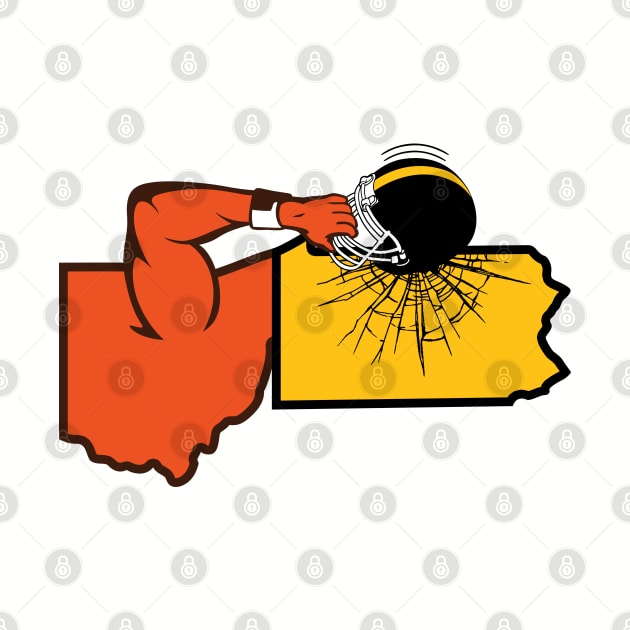 Cleveland vs Pitt Helmet Smash by KFig21