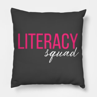 Literacy Squad Pillow