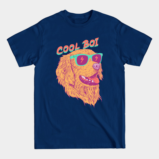 Discover Cool Boi - Golden Retriever - T-Shirt