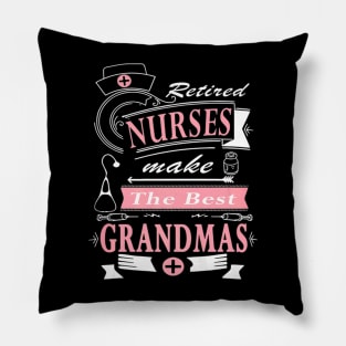 Best Grandma Nurse Nurses Day Pillow