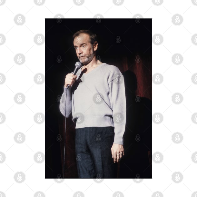 George Carlin Photograph by Concert Photos