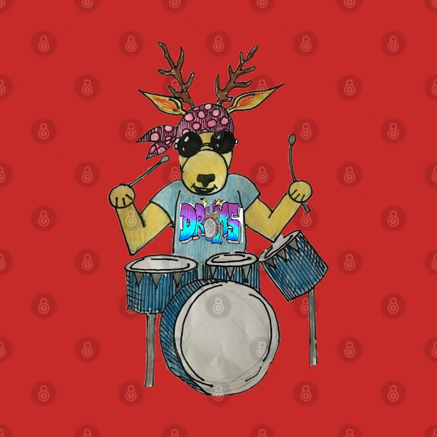 Reindeer,christmas,drummer,turkey by LowEndGraphics by LowEndGraphics