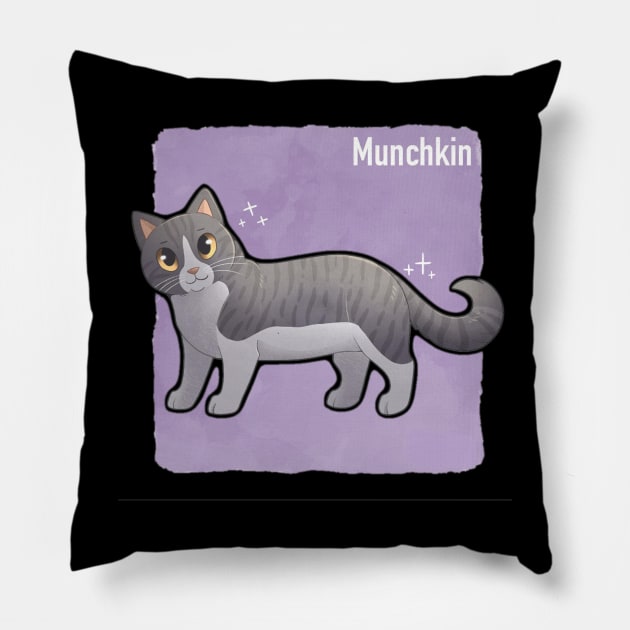 Munchkin Pillow by Kelp Art