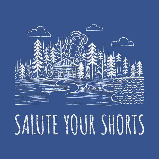 Salute Your Shorts Camp Illustration by The90sMall