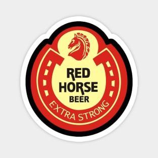 Red Horse Magnet