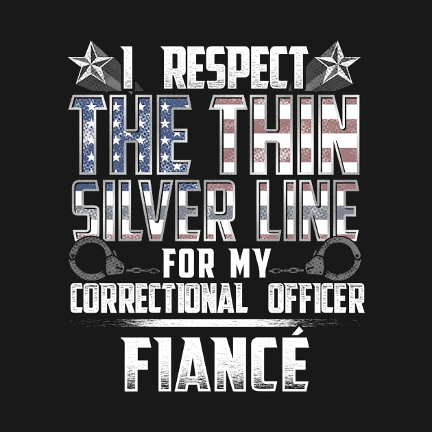 Correctional Office Fiance Thin Silver Line by wheedesign