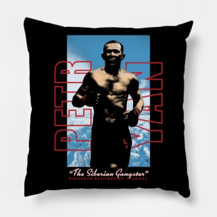 Petr Yan Siberian Gangster Graphic Pillow