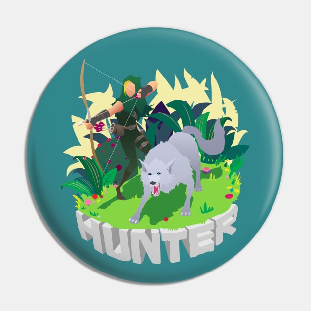 Hunter w/ Pet Pin by LI1L