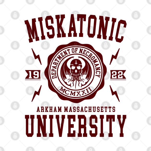 CTHULHU - MISKATONIC UNIVERSITY by ShirtFace