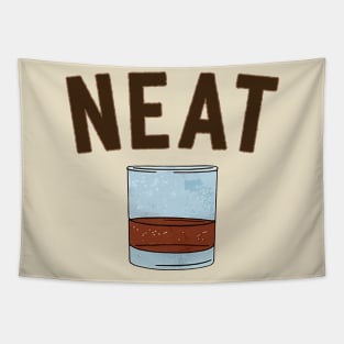 Whiskey Neat Old Fashioned Scotch and Bourbon II Tapestry