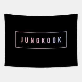 Jungkook BTS Shirt | Simple Junkook fan t-shirt Tapestry