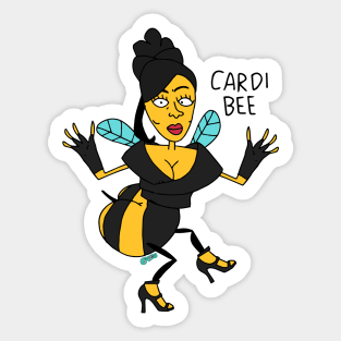 Cardi B - Jealousy  Sticker for Sale by cardiisshook