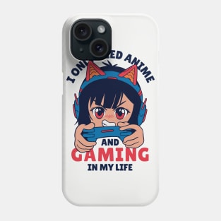 anime and gaming quotes Phone Case