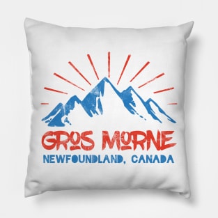 Gros Morne National Park || Newfoundland || Canada || Retro || Pillow