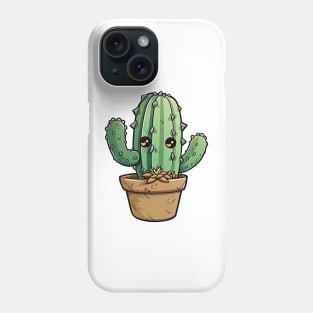 Nice lovely cactus in a pot. Phone Case