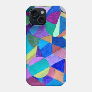 Geometric Colors Phone Case