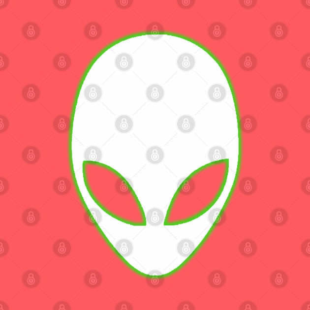 Alien Head by GreenGuyTeesStore