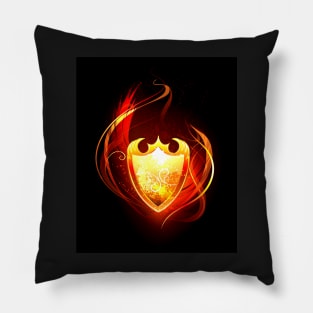 Fiery Shield ( Fire Shield ) Pillow