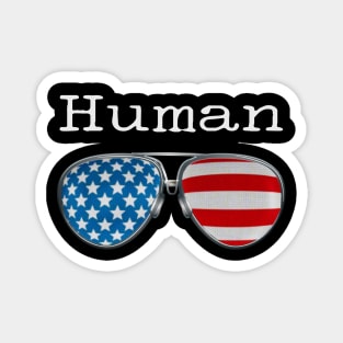 PILOT GLASSES USA HUMAN Magnet