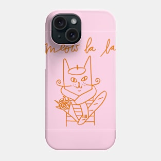 Meow la la Phone Case