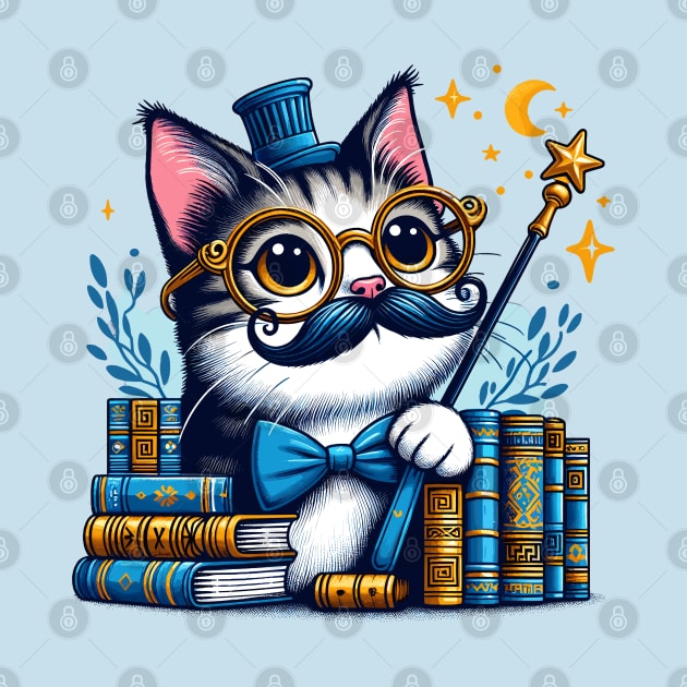 Nerdy Cat by Graceful Designs