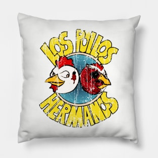 Los Pollos Vintage Pillow