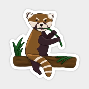 Cute red panda Magnet