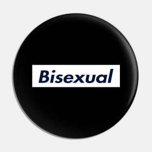 SUPER BISEXUAL LOGO Pin