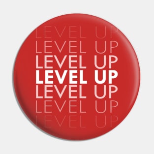 LEVEL UP - GAMING RULE Pin