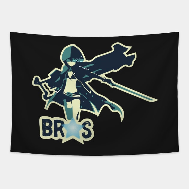 Black Rock Shooter 3 Tapestry by sfajar