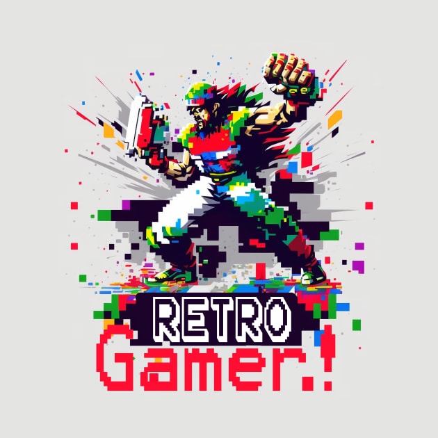 Game On! Retro Vintage Style Gaming by Snoe