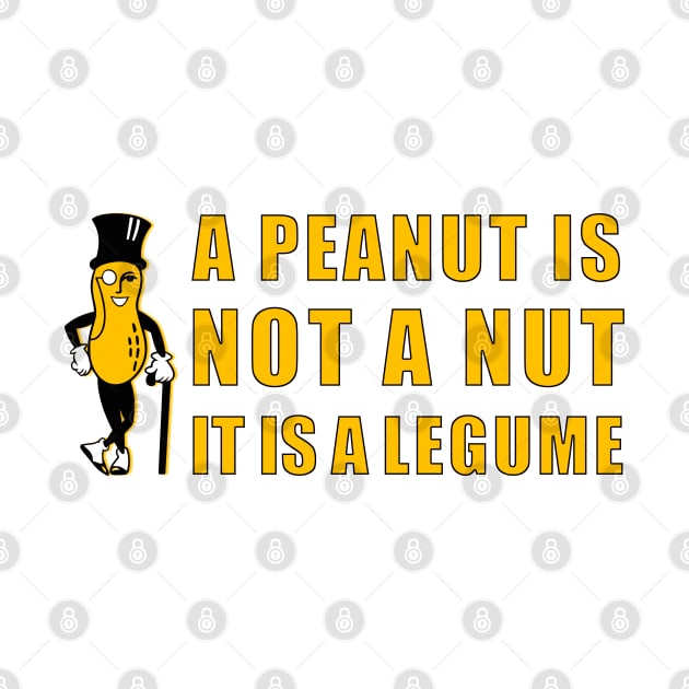 A Peanut is Not a Nut by lilmousepunk