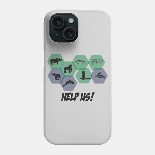 Animals Phone Case by Akh10