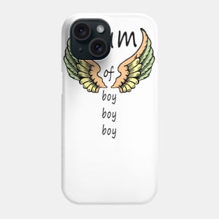 mum of boys Phone Case