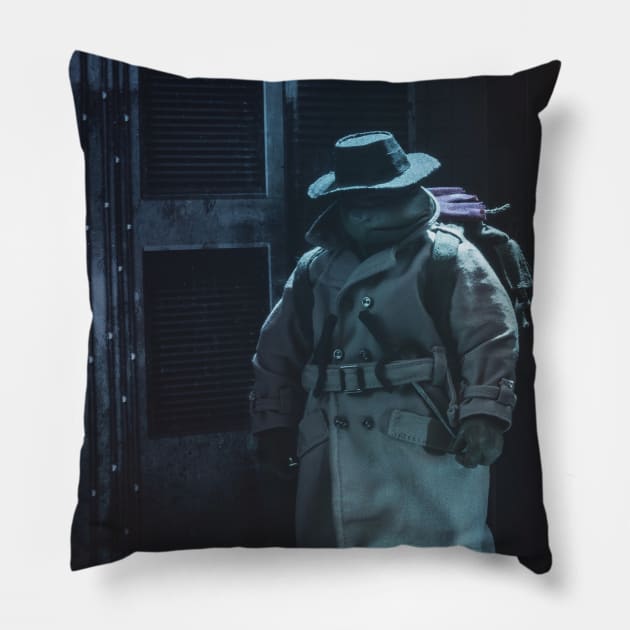 Raphael Trenchcoat Pillow by dagobah_days