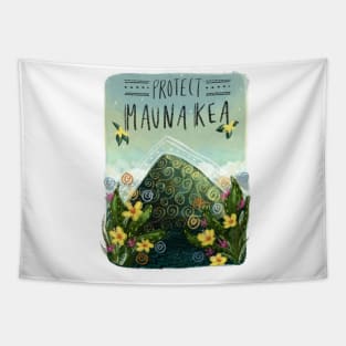 Protect Mauna Kea Tapestry