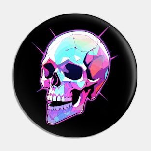 Party Skull EDM Festival DJ Rave Pin