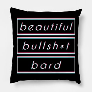 RPG Class Design - 'Beautiful Bullsh*t Bard' Pillow