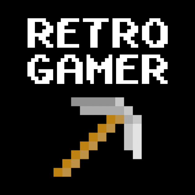 retro gamer pickaxe by Mamon