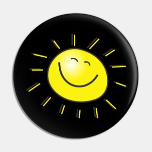 Smile It's A Beautiful Day Pin